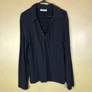 Woman’s blouse, pull over style, size XL